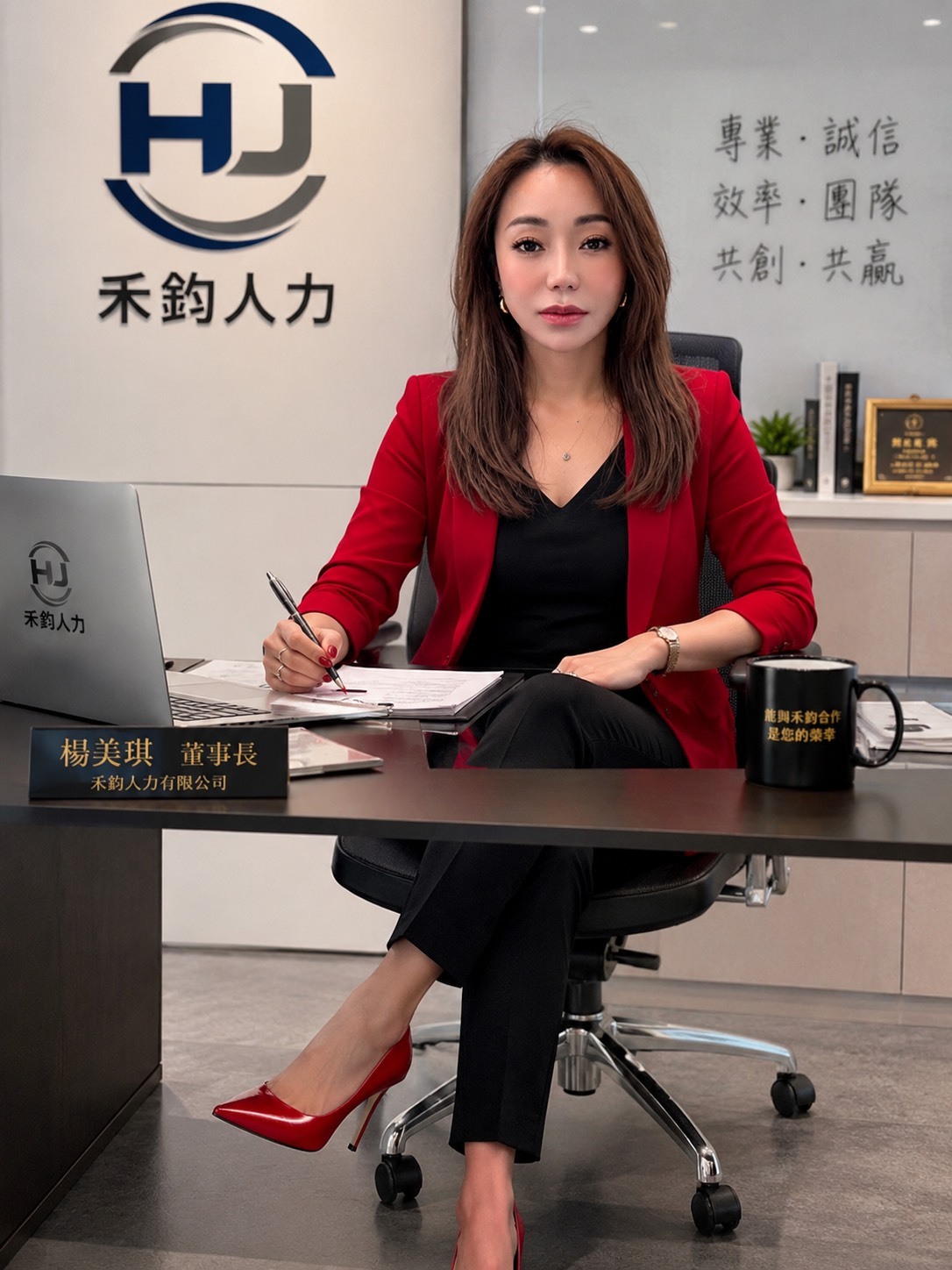 禾鈞人力 楊美琪 董事長